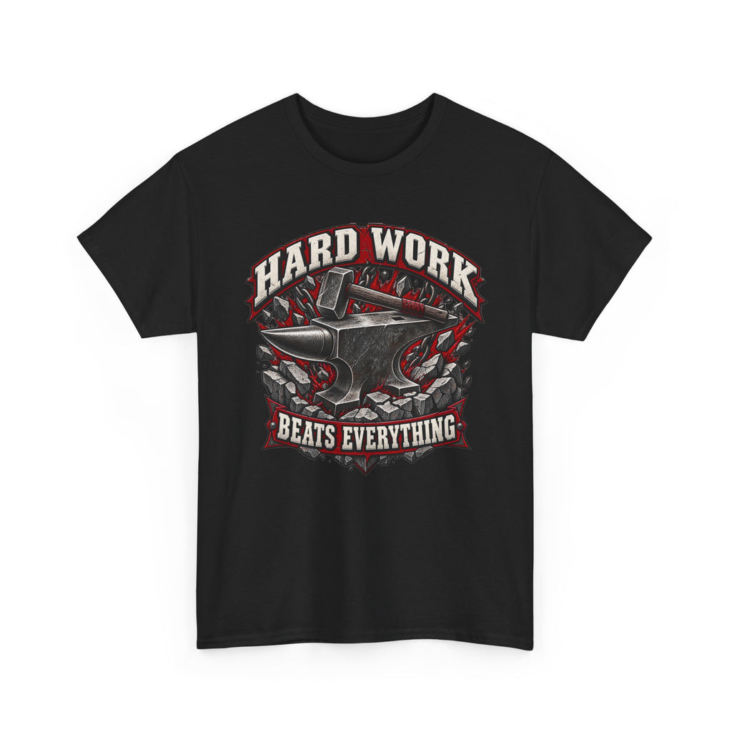 Hard Work Beats Everything – Tradesman T-Shirt
