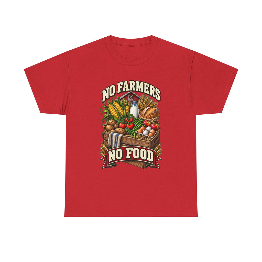 No Farmers No Food – Farming T-Shirt