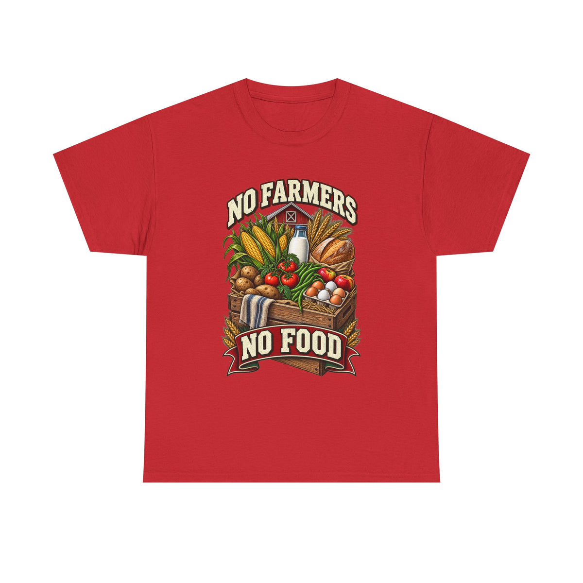 No Farmers No Food – Farming T-Shirt