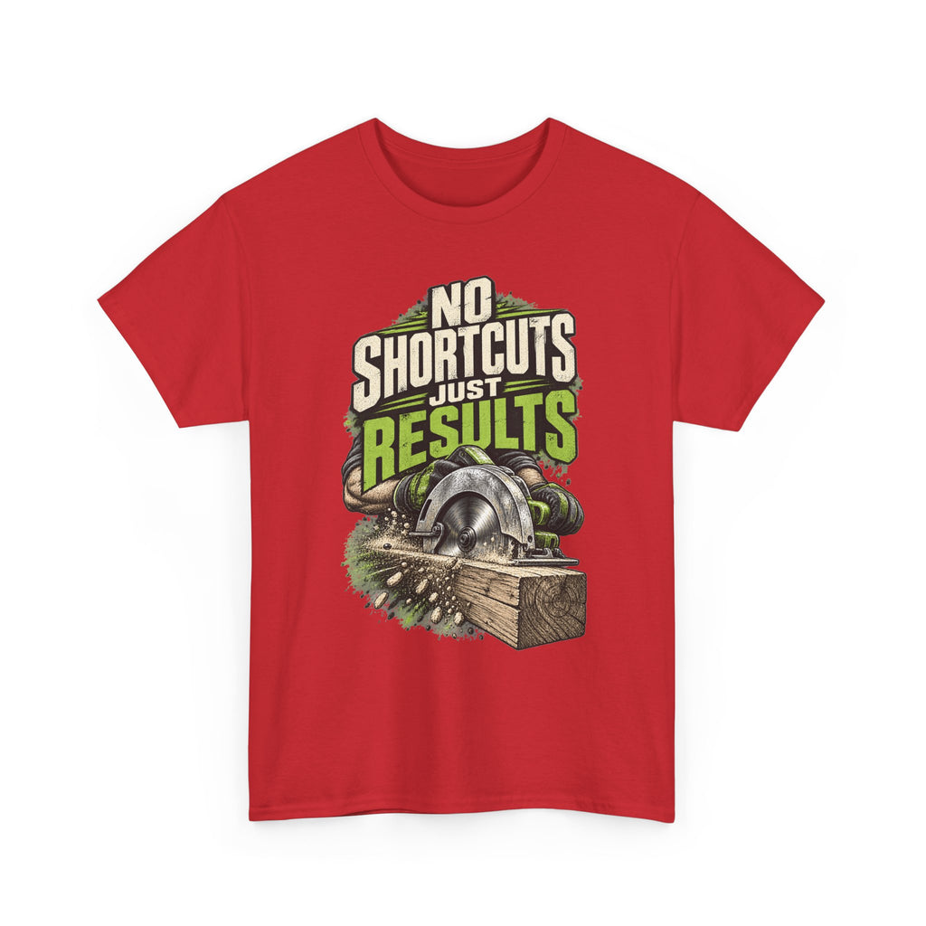 No Shortcuts Just Results – Tradesman T-Shirt