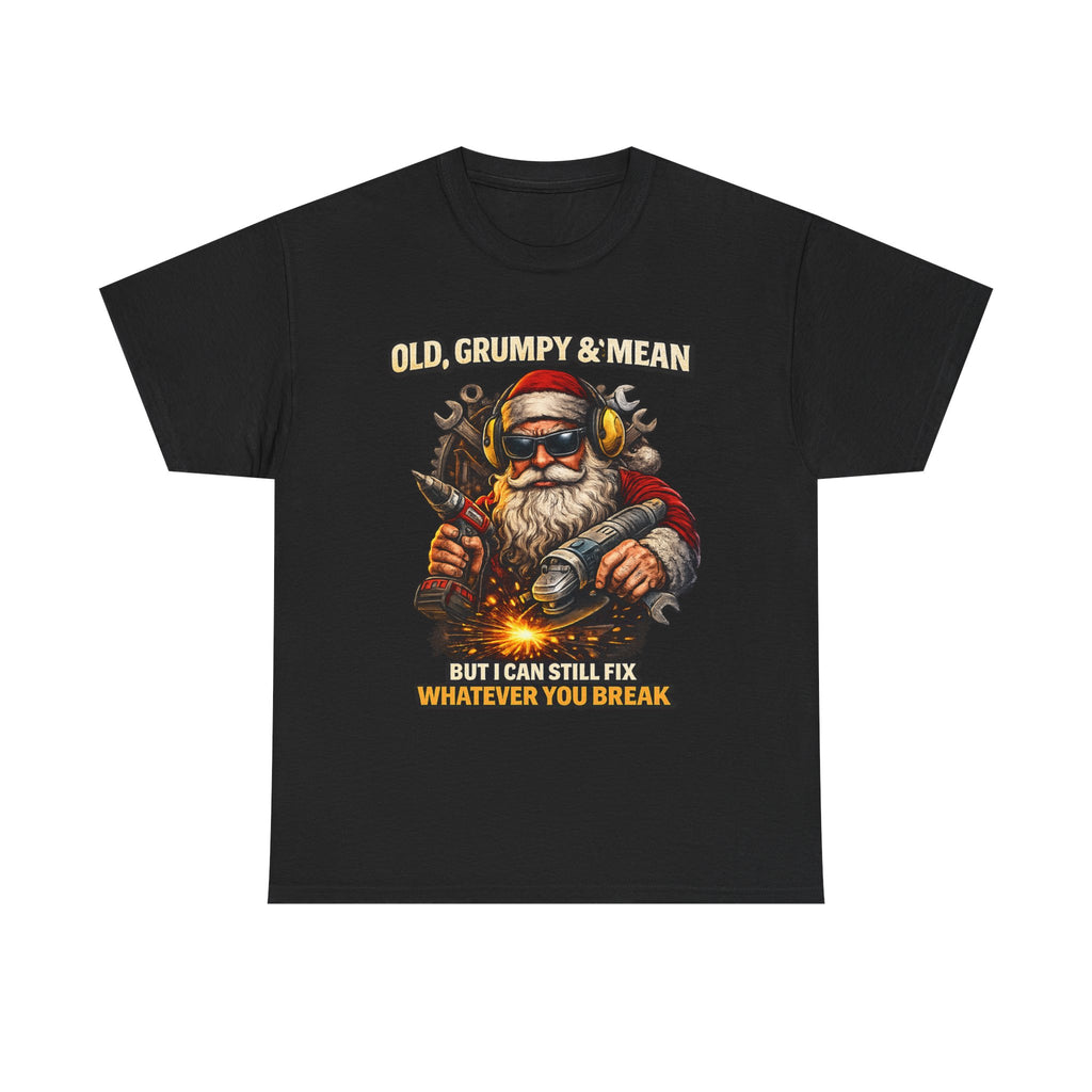 Grumpy Old and Mean Santa