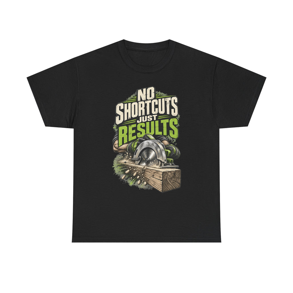 No Shortcuts Just Results – Tradesman T-Shirt