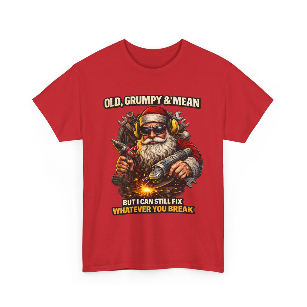 Grumpy Old and Mean Santa