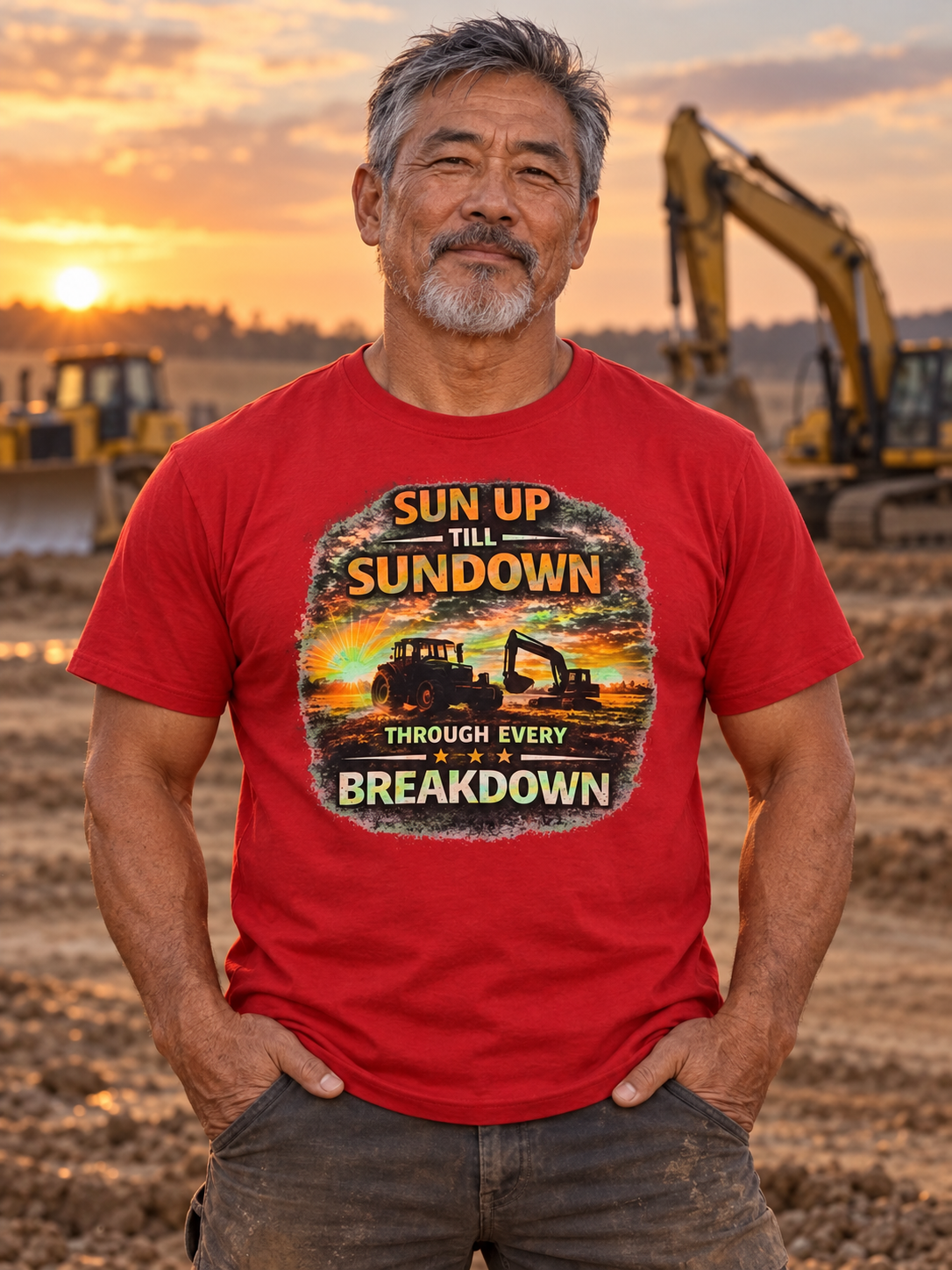 T-Shirt — Sun Up Till Sundown