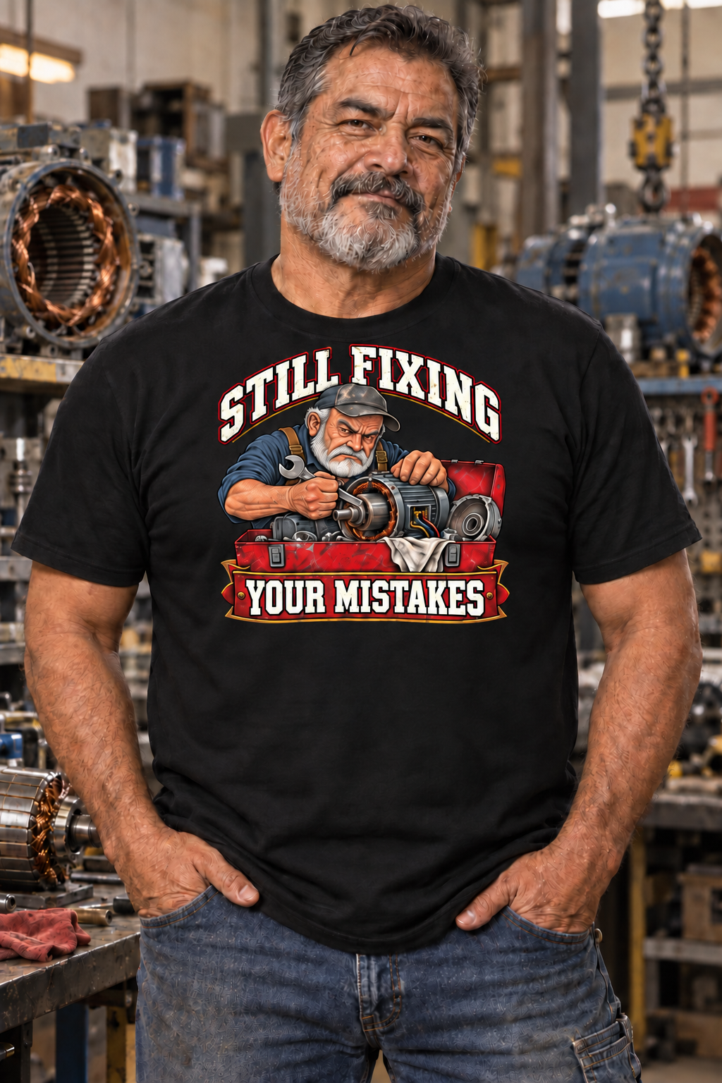 Still Fixing Your Mistakes - Tradesman T-Shirt