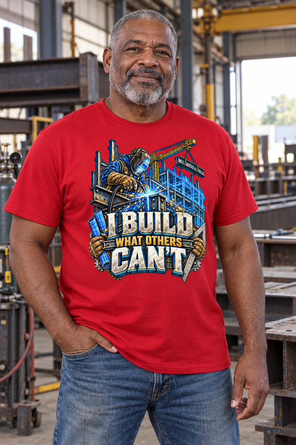 I Build What Others Can’t – Tradesman T-Shirt