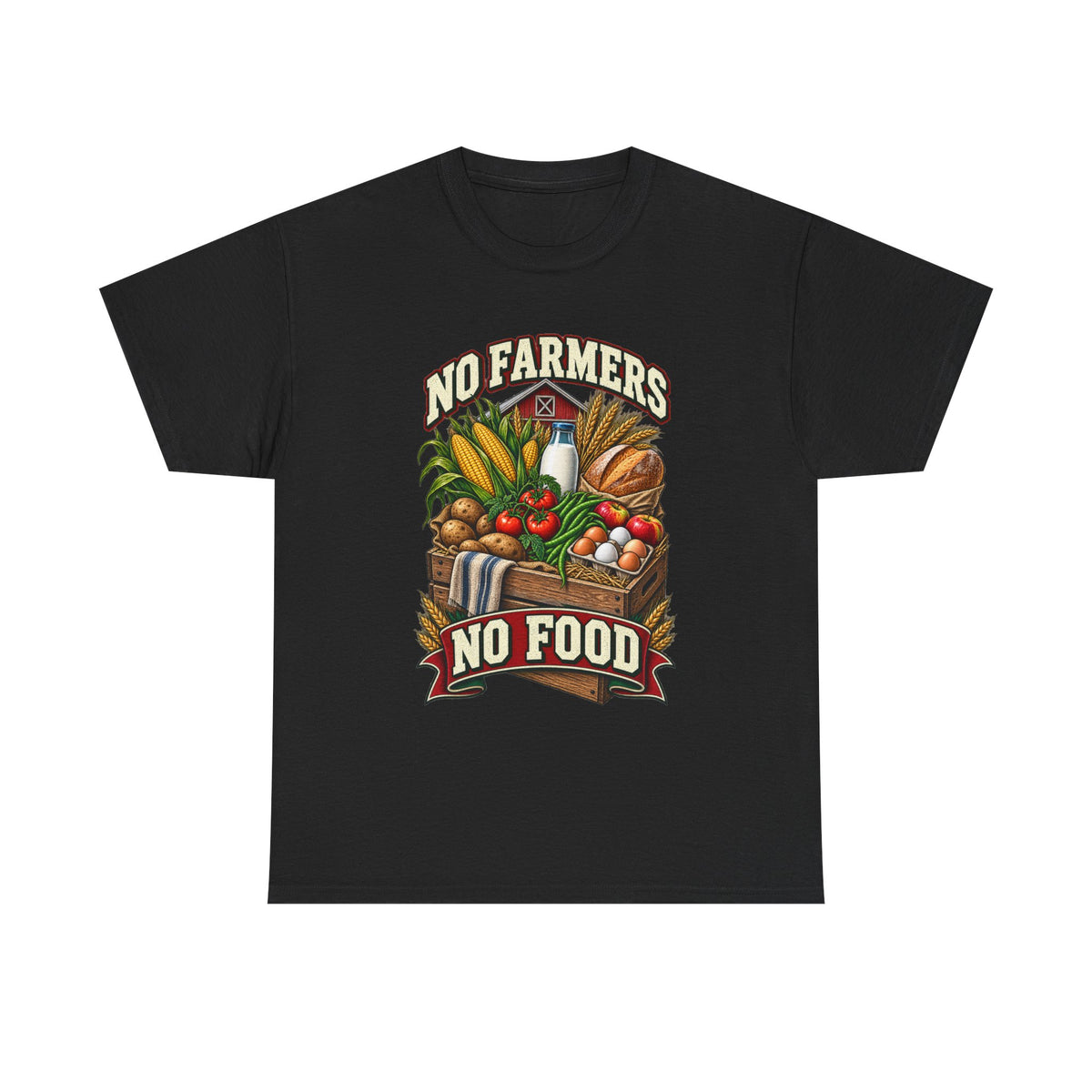 No Farmers No Food – Farming T-Shirt