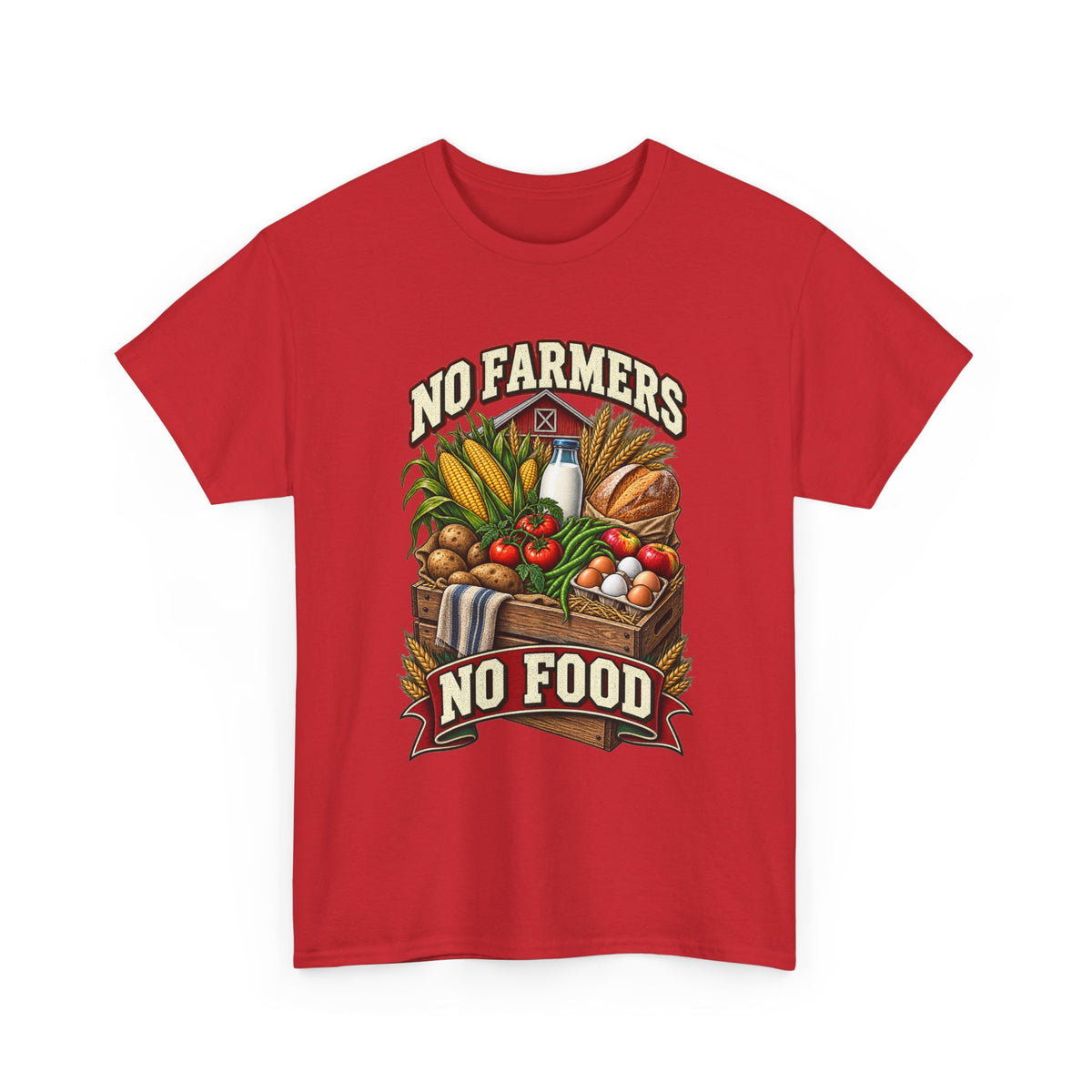 No Farmers No Food – Farming T-Shirt