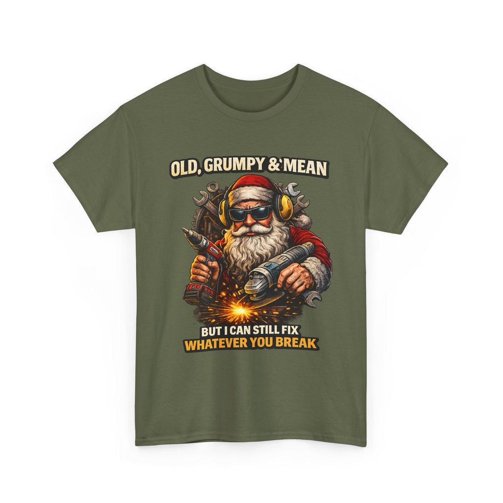 Grumpy Old and Mean Santa