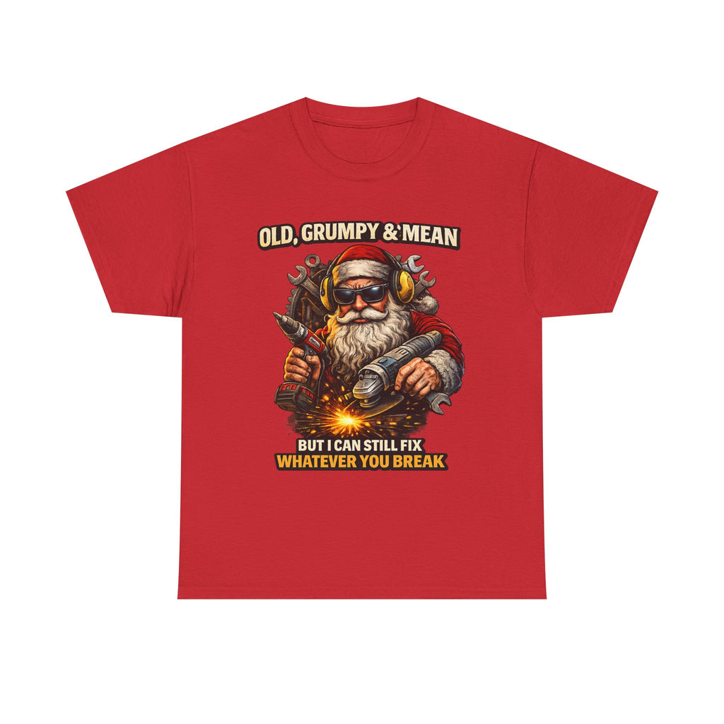 Grumpy Old and Mean Santa