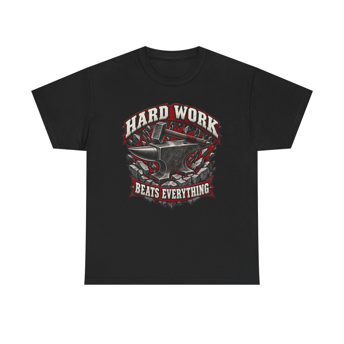 Hard Work Beats Everything – Tradesman T-Shirt