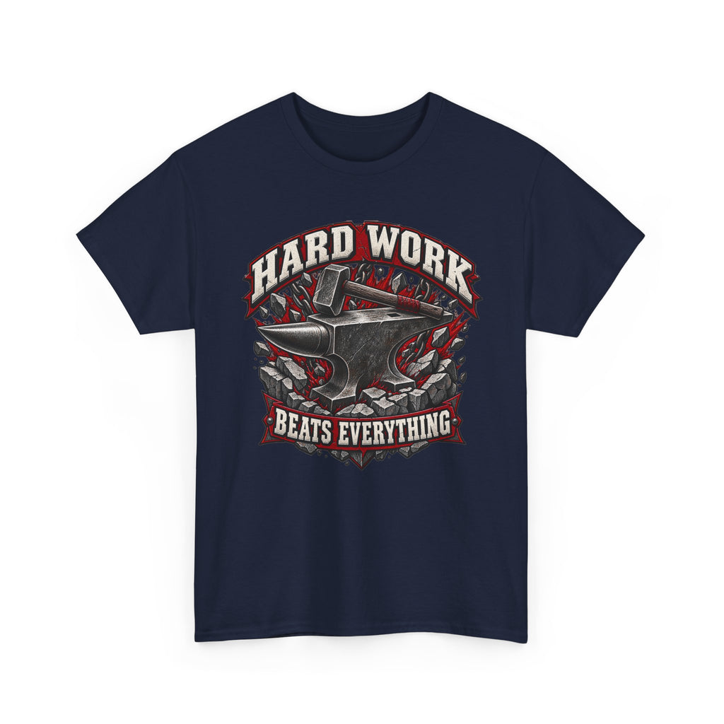 Hard Work Beats Everything – Tradesman T-Shirt